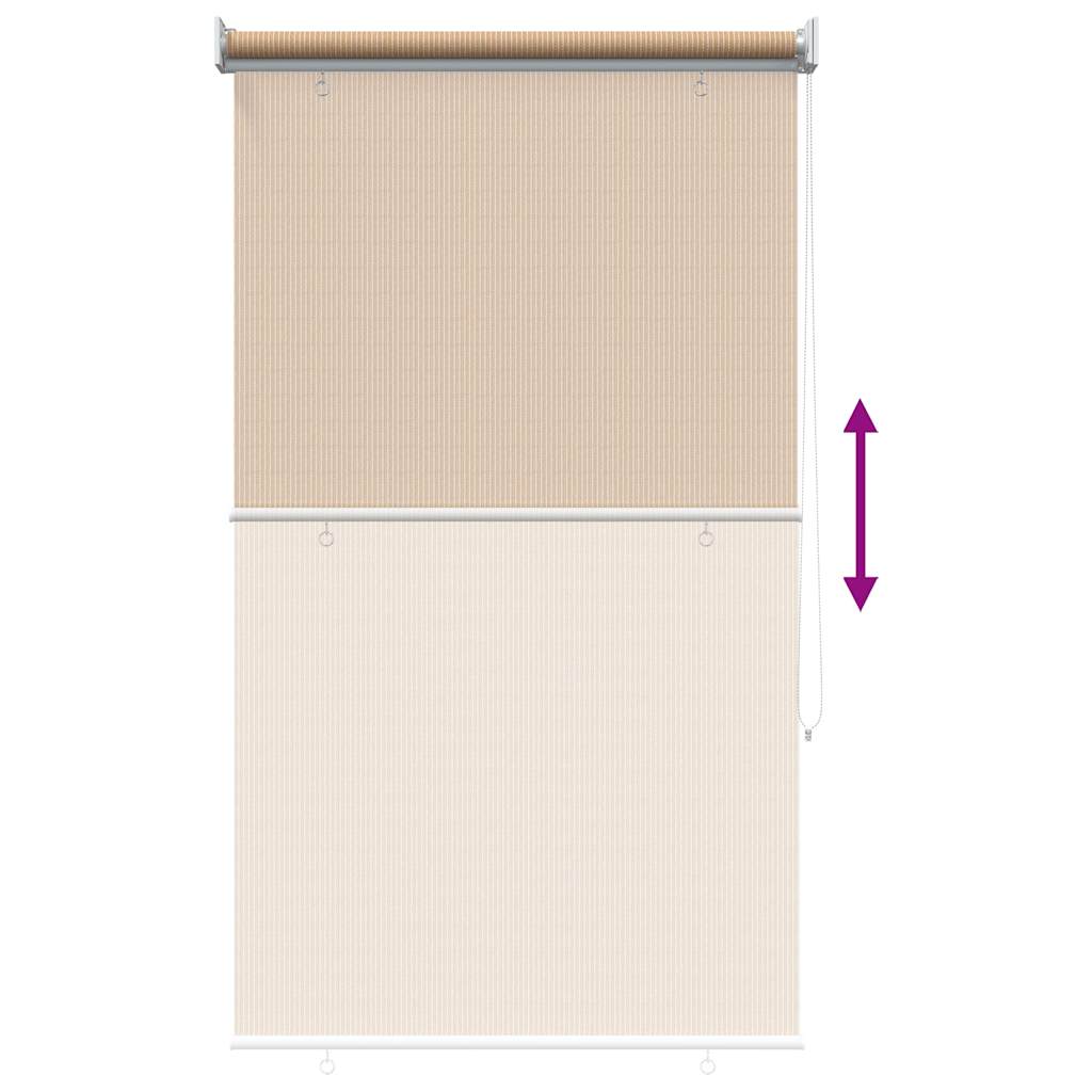 udendørs rullegardin 65 (B) x 140 (H) cm beige