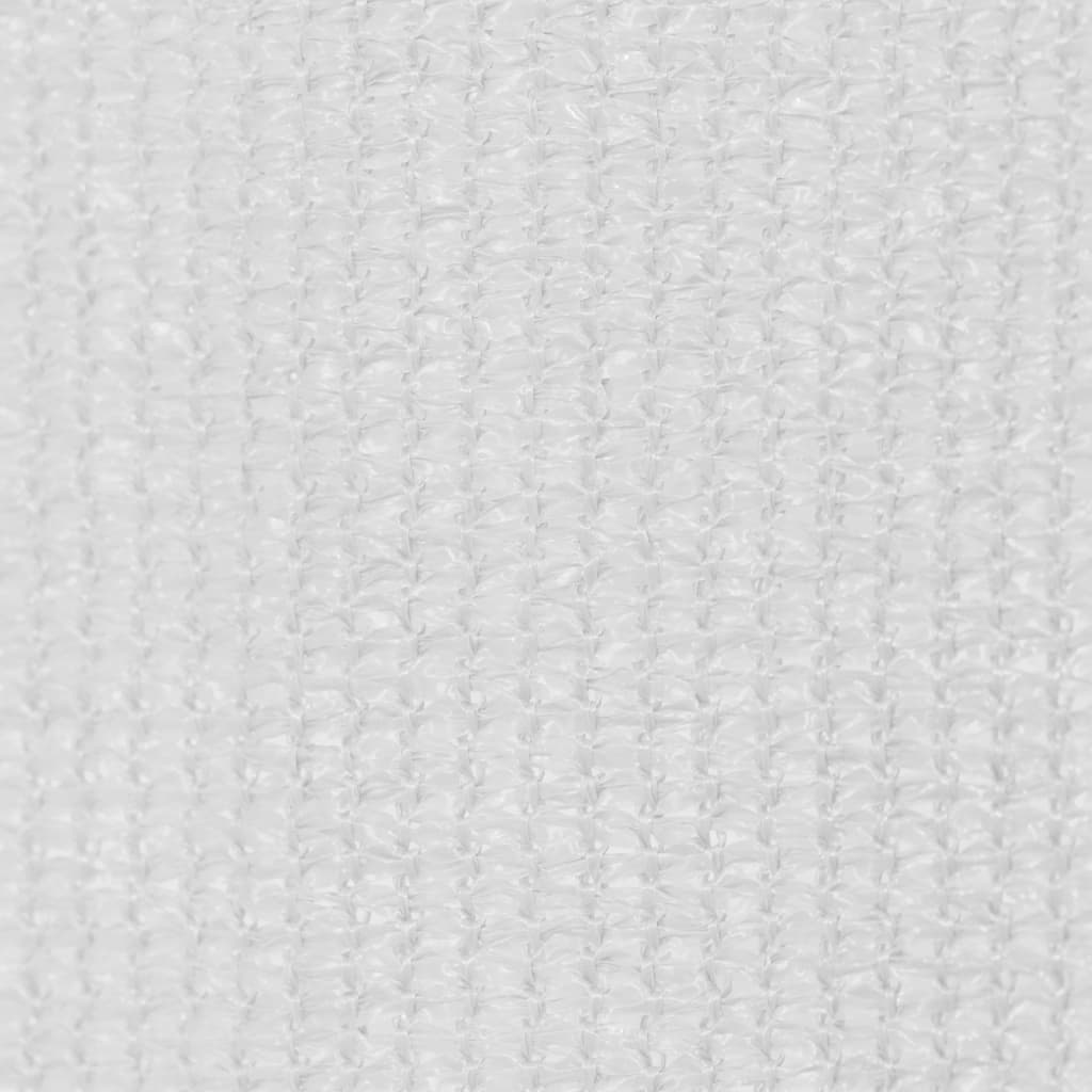 udendørs rullegardin 65 (B) x 230 (H) cm HDPE hvid