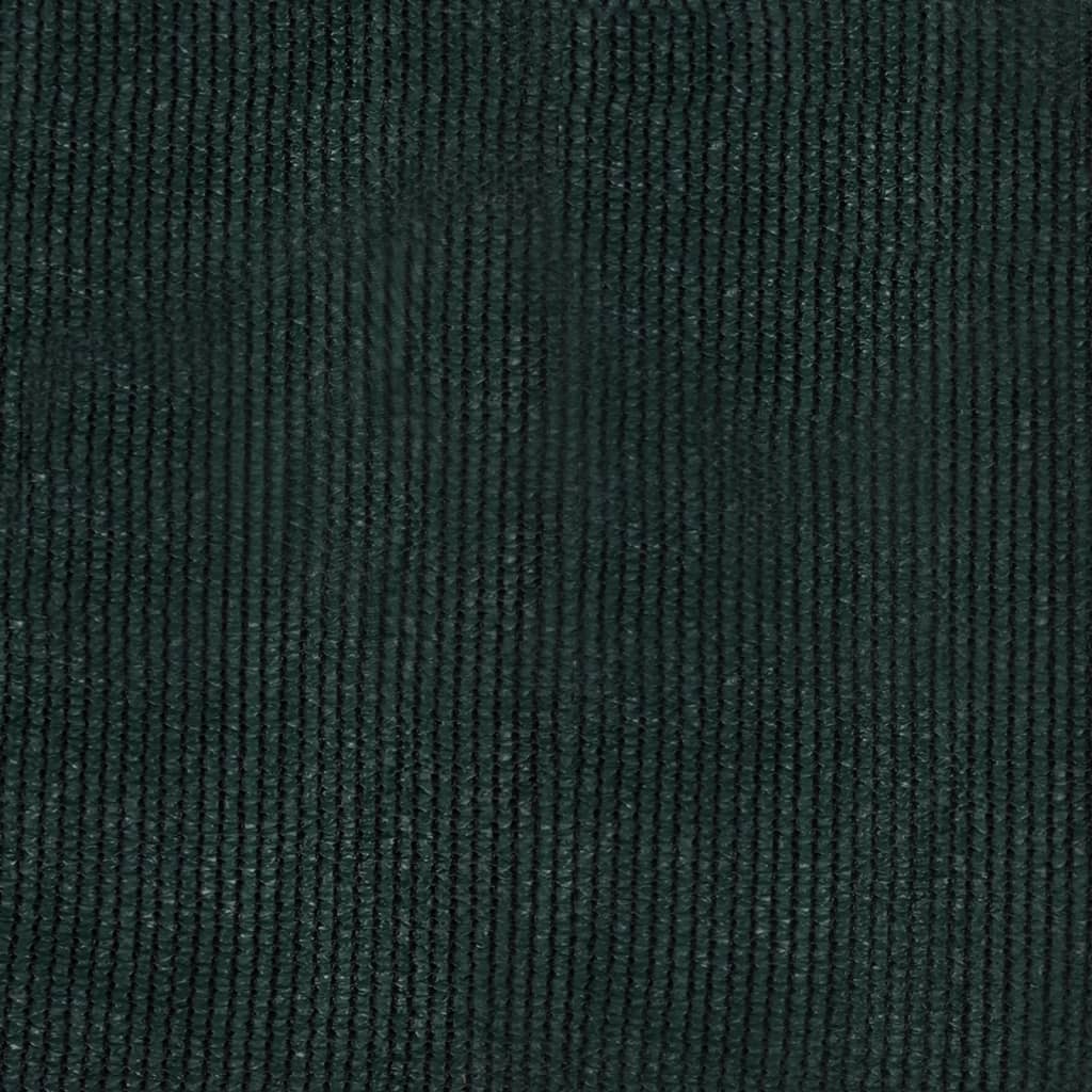 udendørs rullegardin 185 (B) x 140 (H) cm HDPE mørkegrøn