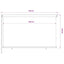 udendørs rullegardin 245 (B) x 140 (H) cm HDPE mørkegrøn