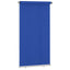 udendørs rullegardin 125 (B) x 230 (H) cm HDPE blå