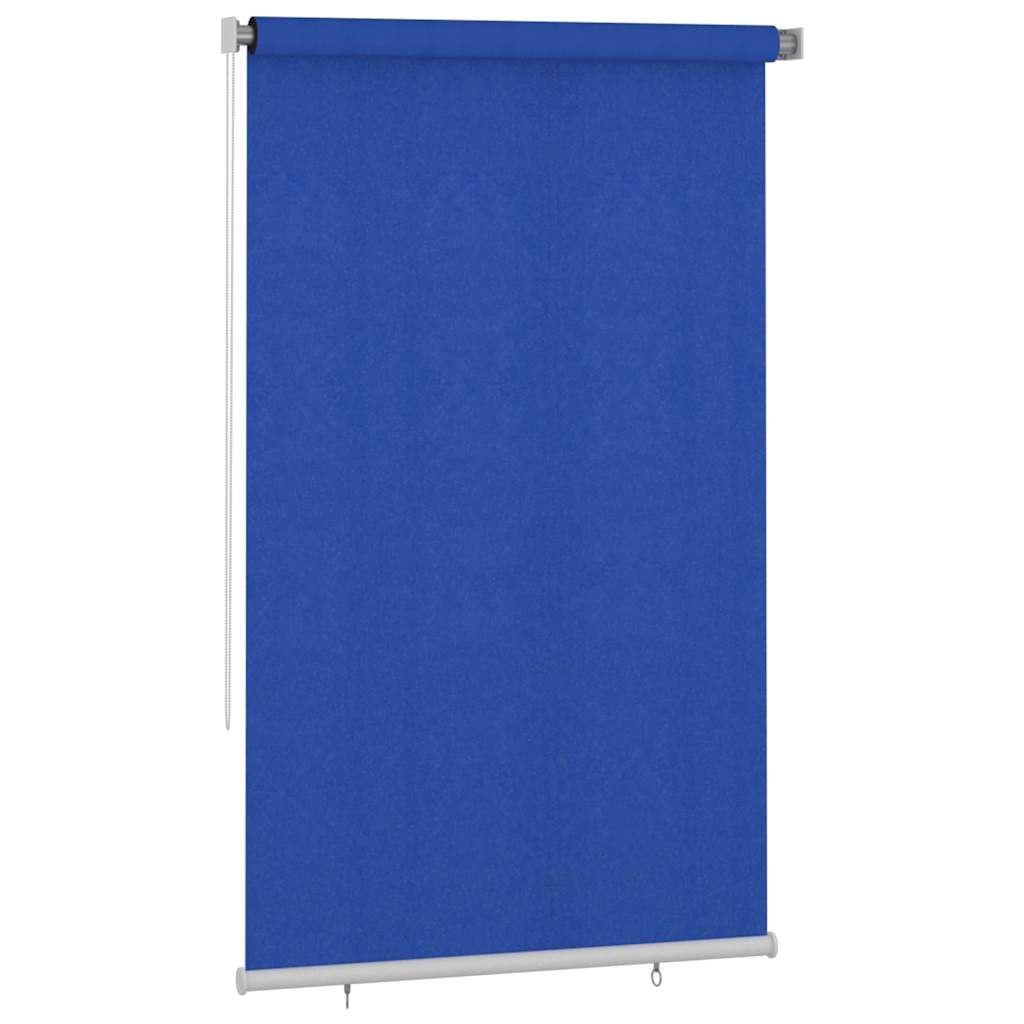 udendørs rullegardin 145 (B) x 230 (H) cm HDPE blå