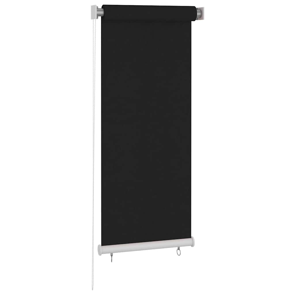 udendørs rullegardin 65 (B) x 140 (H) cm sort