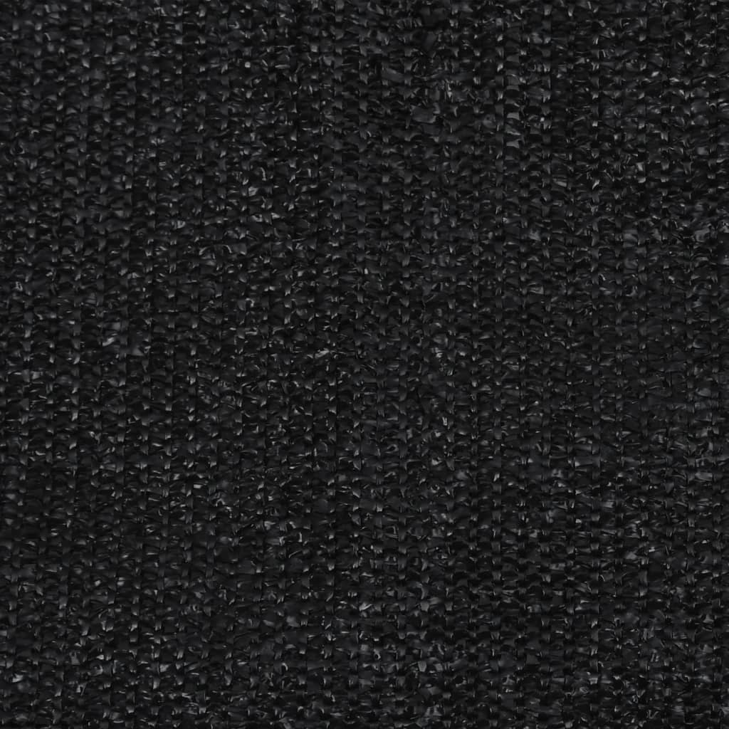 udendørs rullegardin 65 (B) x 140 (H) cm sort