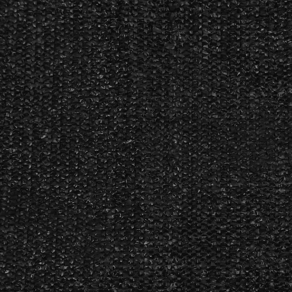 udendørs rullegardin 125 (B) x 140 (H) cm sort