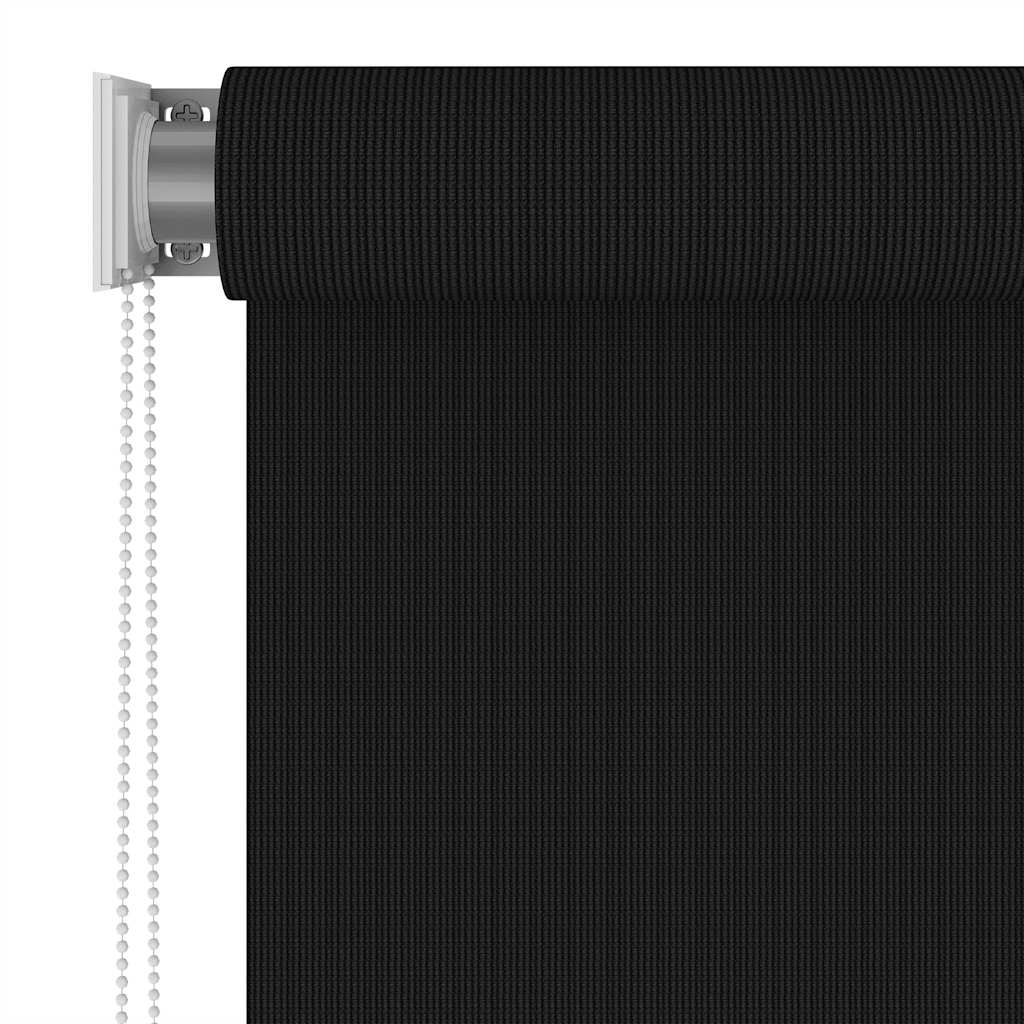 udendørs rullegardin 185 (B) x 230 (H) cm sort