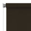 udendørs rullegardin 305 (B) x 140 (H) cm HDPE brun