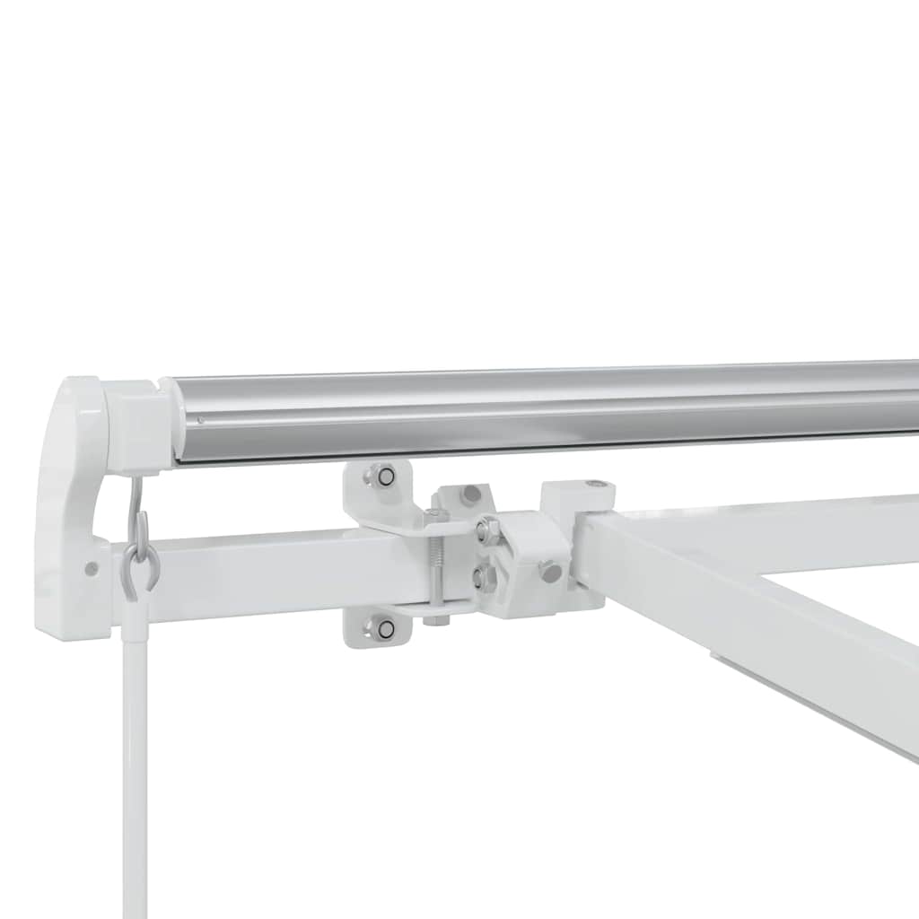 Markiseramme Hvid 350 x 250 cm Aluminium