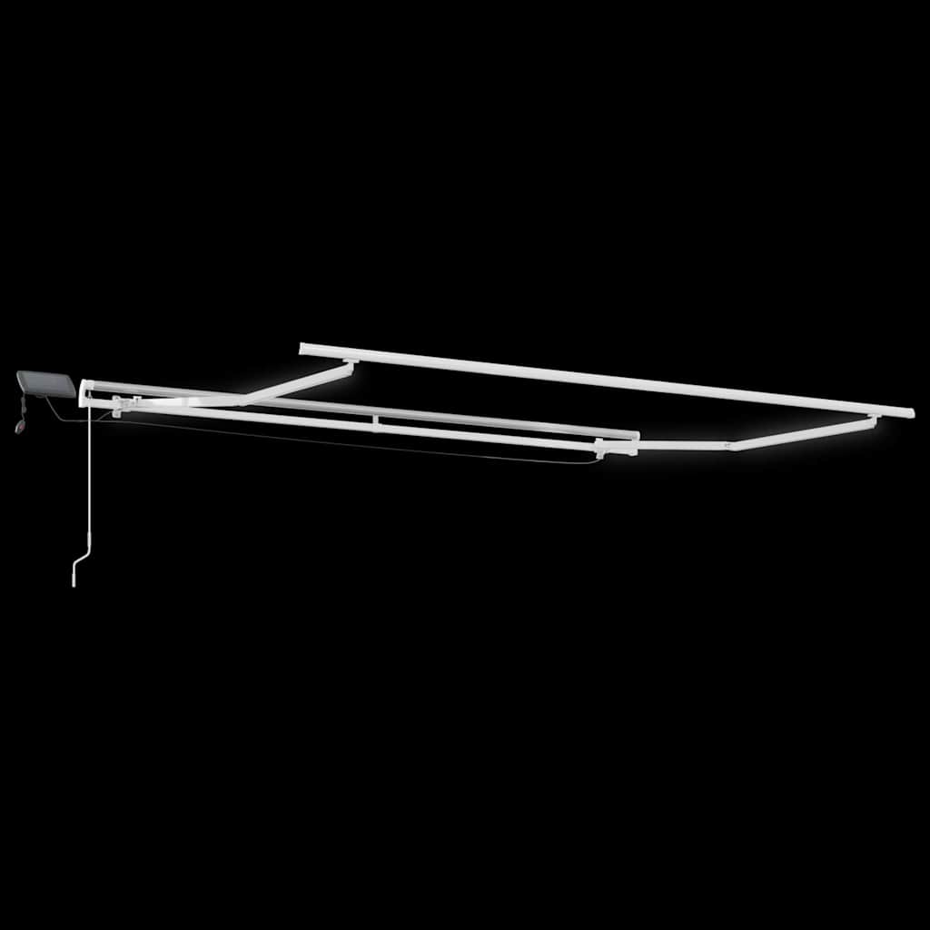 Markiseramme Hvid 350 x 250 cm Aluminium