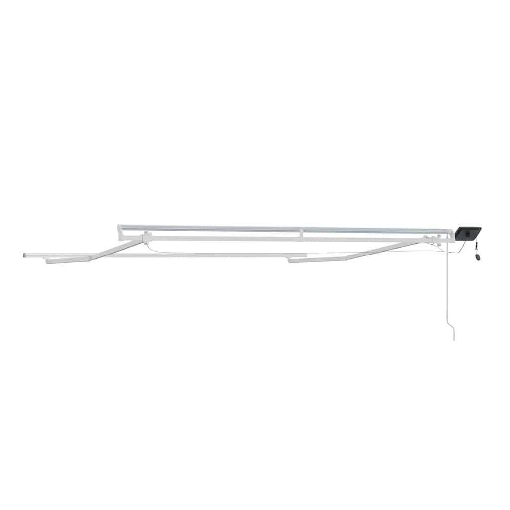 Markiseramme Hvid 350 x 250 cm Aluminium
