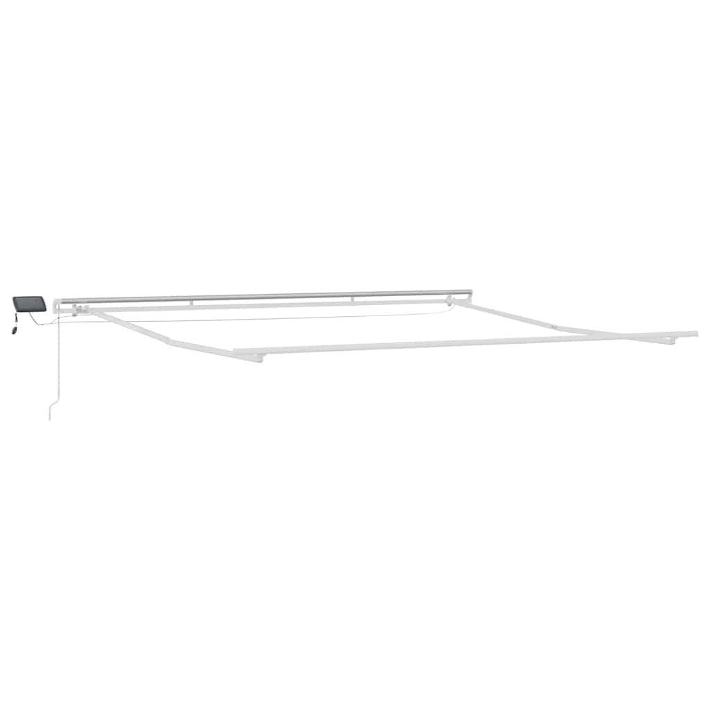 Markiseramme Hvid 450 × 350 cm Aluminium