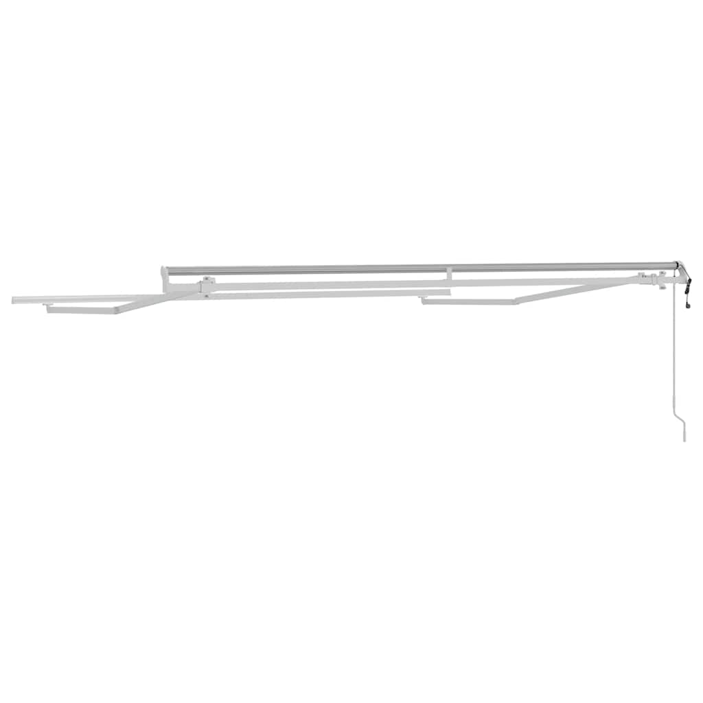 Markiseramme Hvid 300 x 250 cm Aluminium