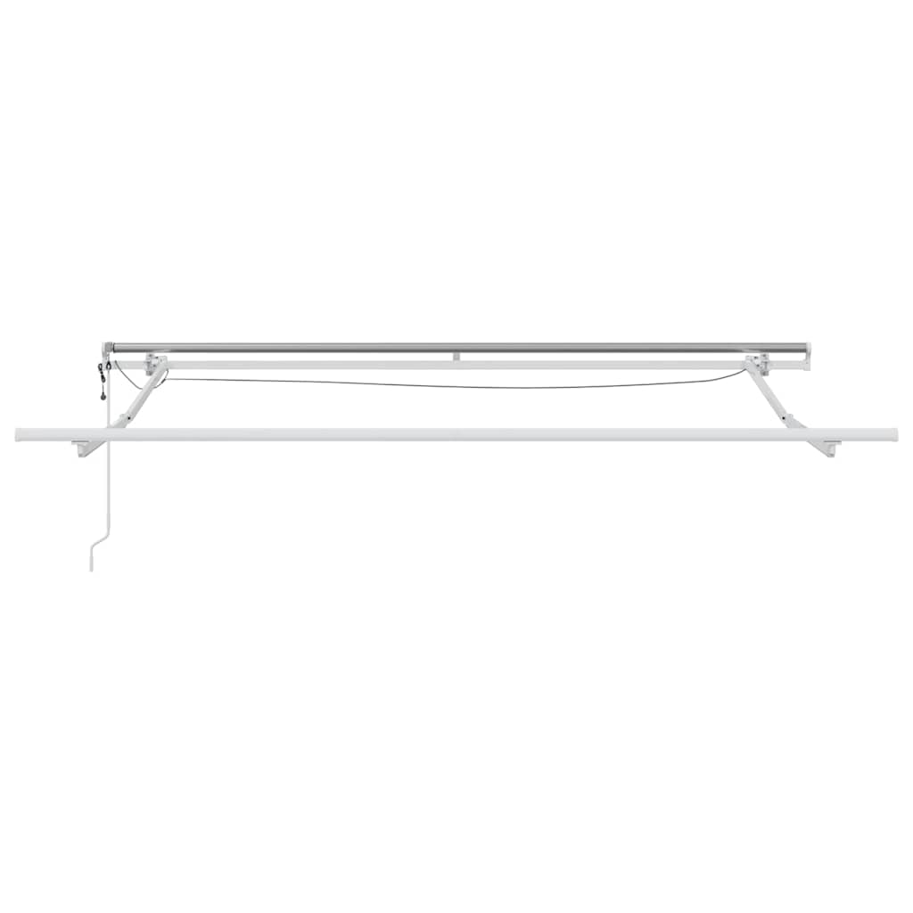 Markiseramme Hvid 3 x 2,5 m Aluminium