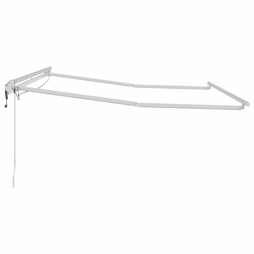 Markiseramme Hvid 3 x 2,5 m Aluminium