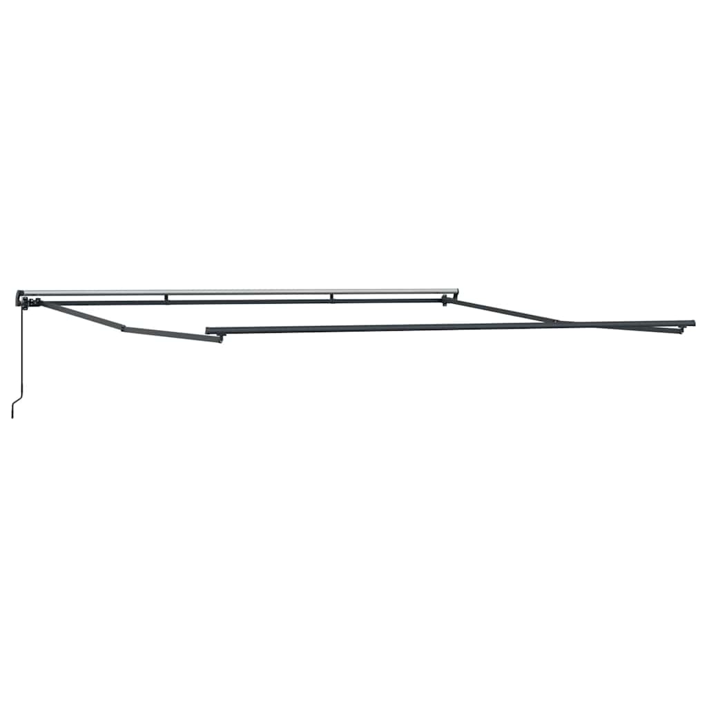 Markiseramme Antracit 400 × 350 cm Aluminium