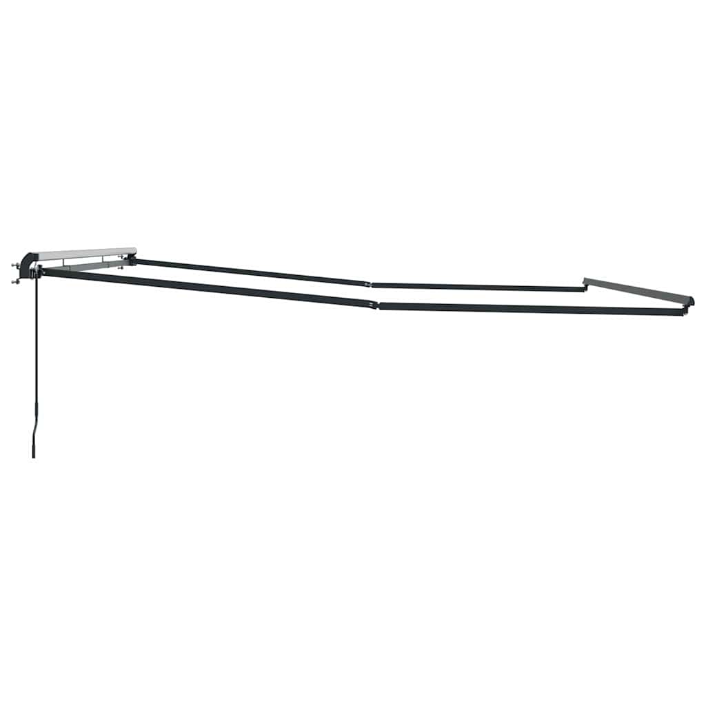 Markiseramme Antracit 400 × 350 cm Aluminium