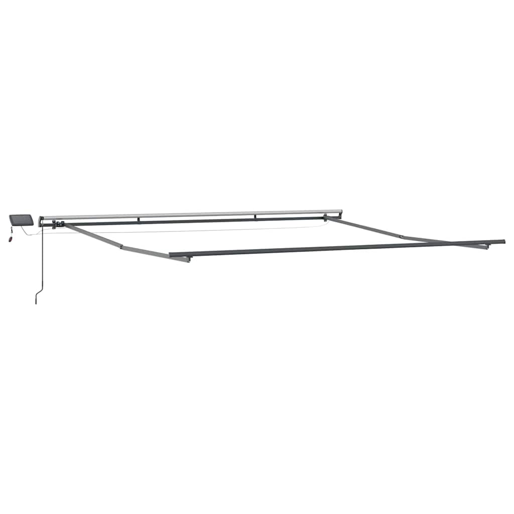 Markiseramme Antracit 400 × 350 cm Aluminium