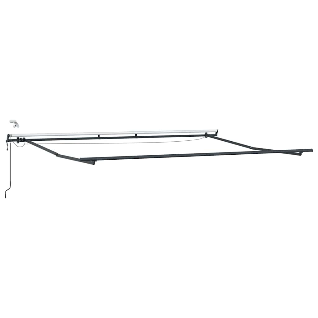 Markiseramme Antracit 500 × 300 cm Aluminium