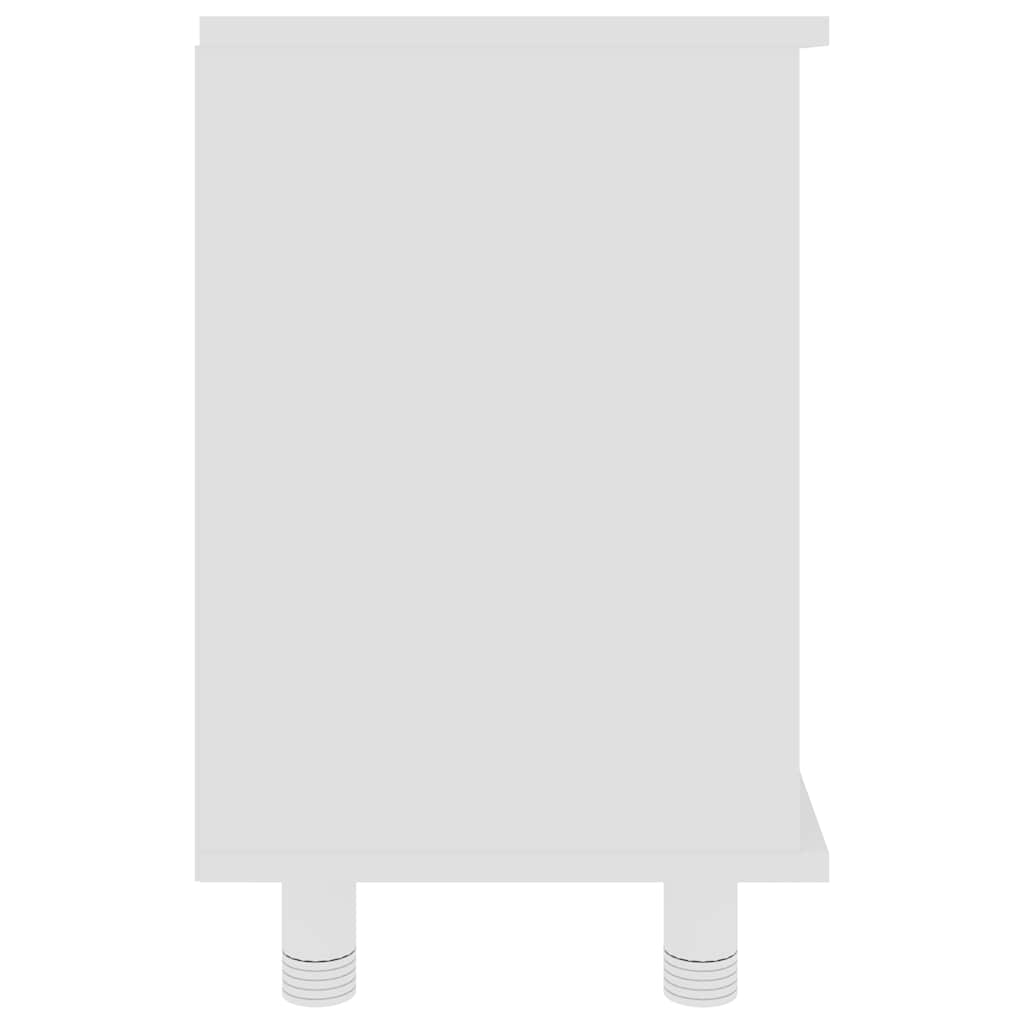 badeværelsesskab 60x32x53,5 cm konstrueret træ hvid