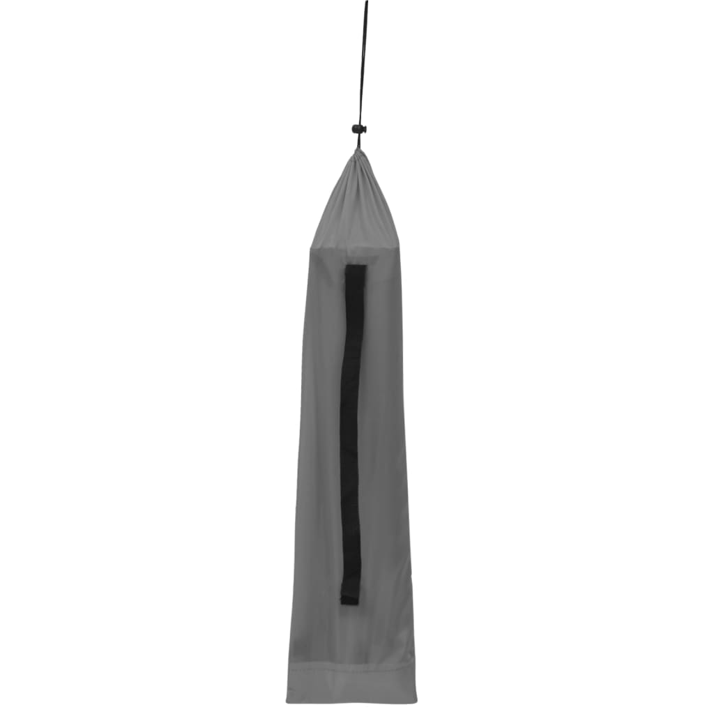 campingsenge 2 stk. 180x60x19 cm oxfordstof og stål grå
