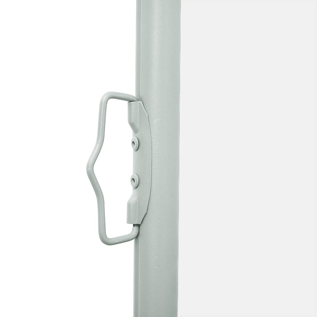 sammenrullelig sidemarkise til terrassen 140x600 cm cremefarvet