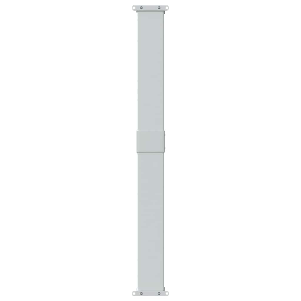 sammenrullelig sidemarkise til terrassen 140x600 cm grå
