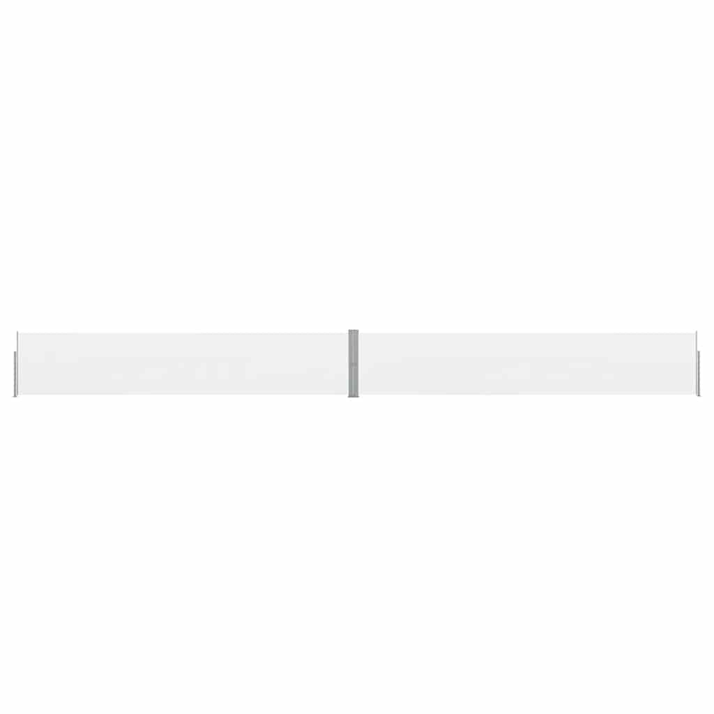 sammenrullelig sidemarkise til terrassen 140x1200 cm creme