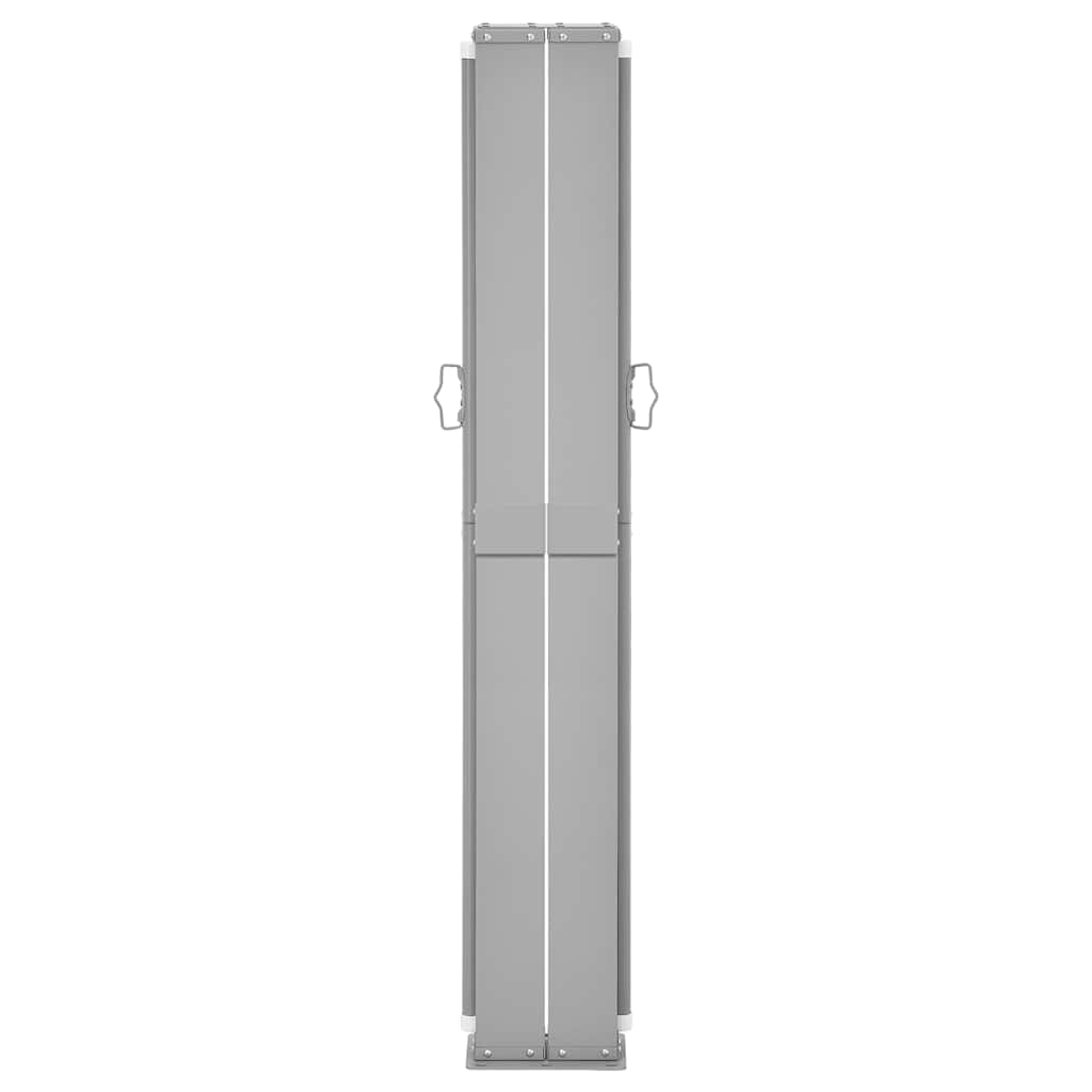 sammenrullelig sidemarkise til terrassen 140x1200 cm blå