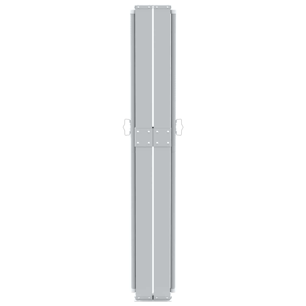 sammenrullelig sidemarkise til terrassen 170x1200 cm blå