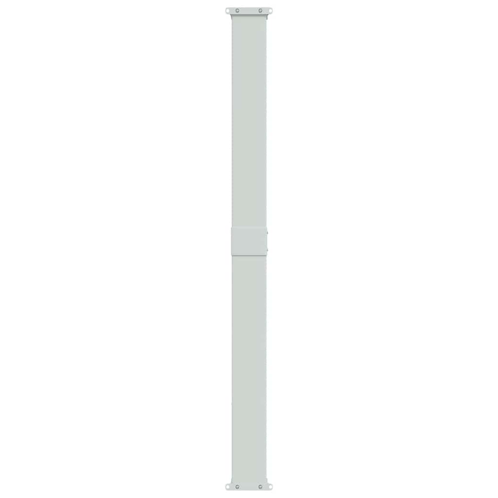 sammenrullelig sidemarkise til terrassen 180x314 cm brun