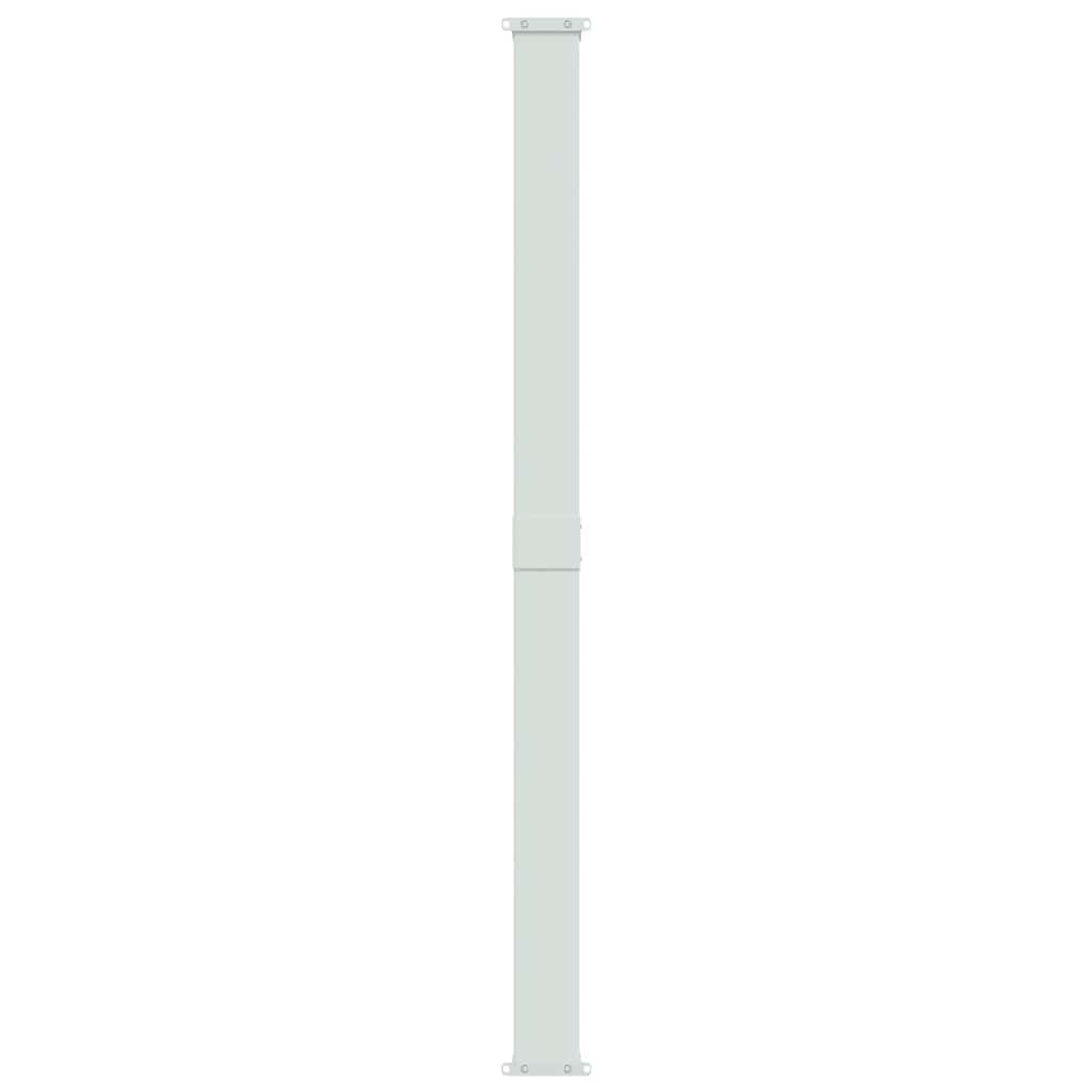 sammenrullelig sidemarkise til terrassen 200x314 cm sort
