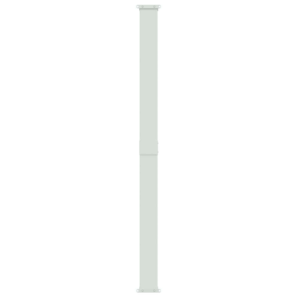sammenrullelig sidemarkise til terrassen 200x314 cm grå