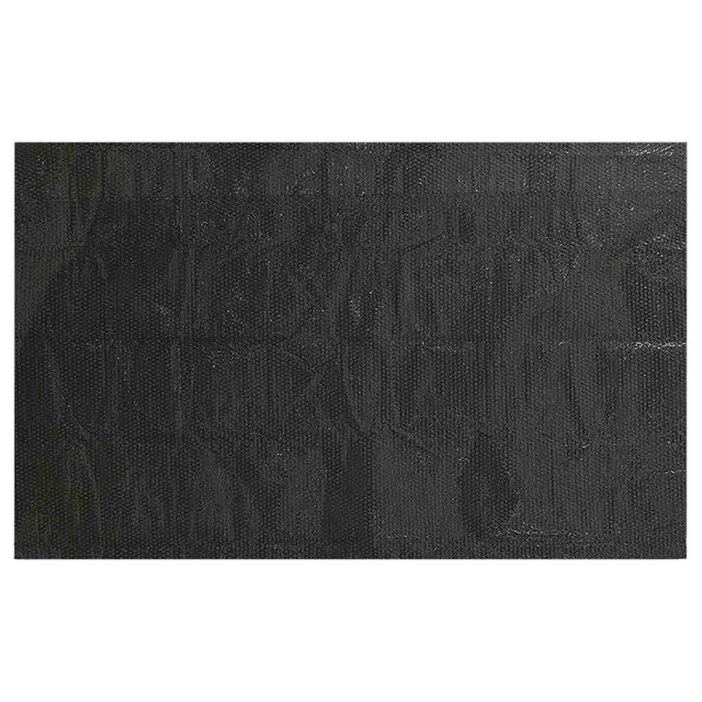 rektangulært poolovertræk 1000x600 cm PE sort