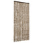 insektgardin 90x220 cm chenille beige og brun