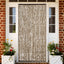 insektgardin 90x220 cm chenille beige og brun