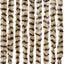 insektgardin 100x220 cm chenille beige og brun