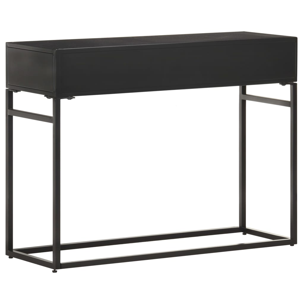 konsolbord 100x35x75 cm massivt mangotræ