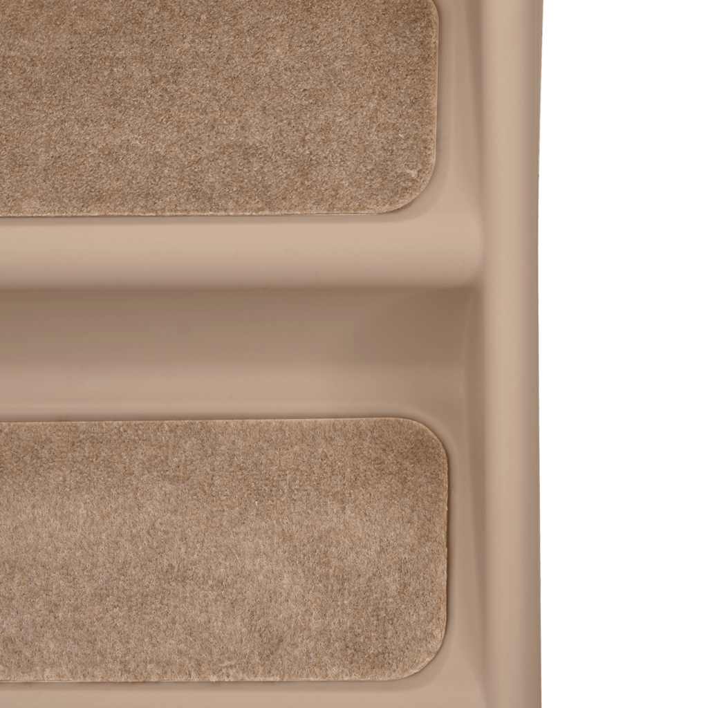 foldbar hundetrappe 62x40x49,5 cm brun