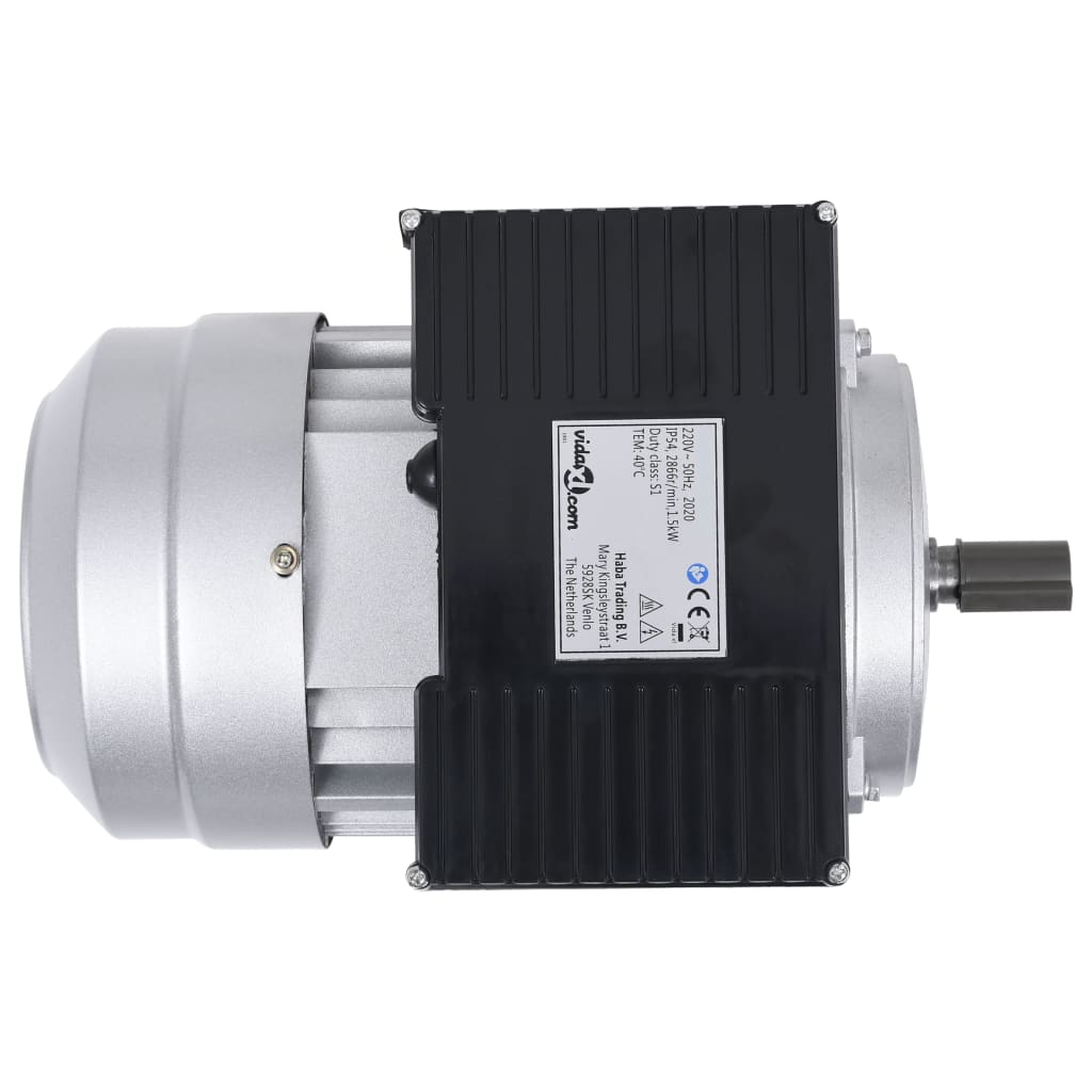 enfaset elektrisk motor 1,5 kW/2 hk 2-polet 2800 omdr./min