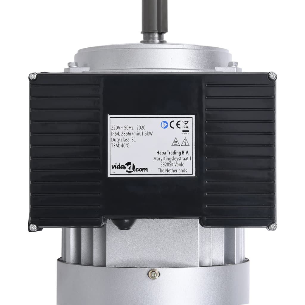 enfaset elektrisk motor 1,5 kW/2 hk 2-polet 2800 omdr./min