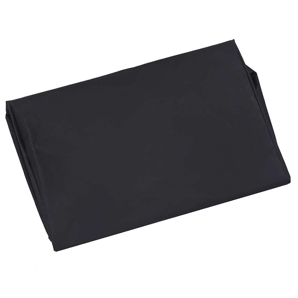 foring til havevogn 81x41x21 cm stof sort