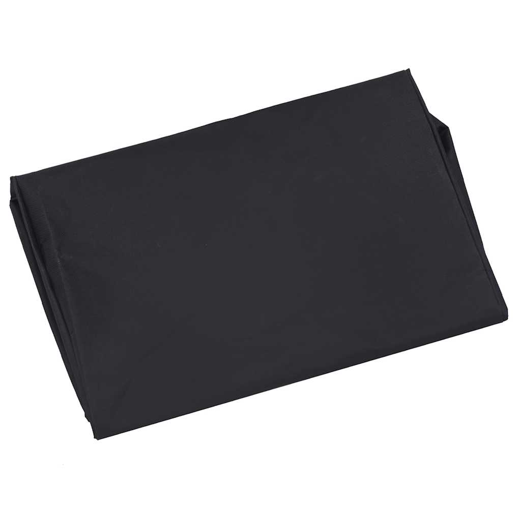 foring til havevogn 81x41x40 cm stof sort