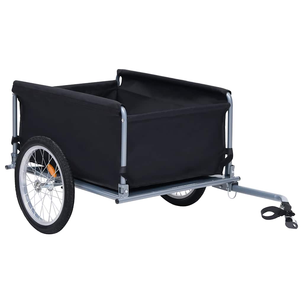 cykelvogn 65 kg sort og rød