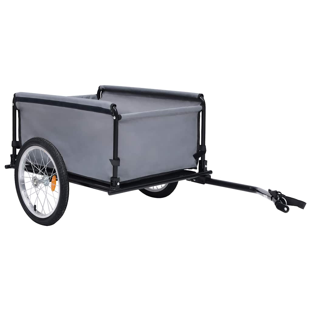 cykelvogn 65 kg grå og blå