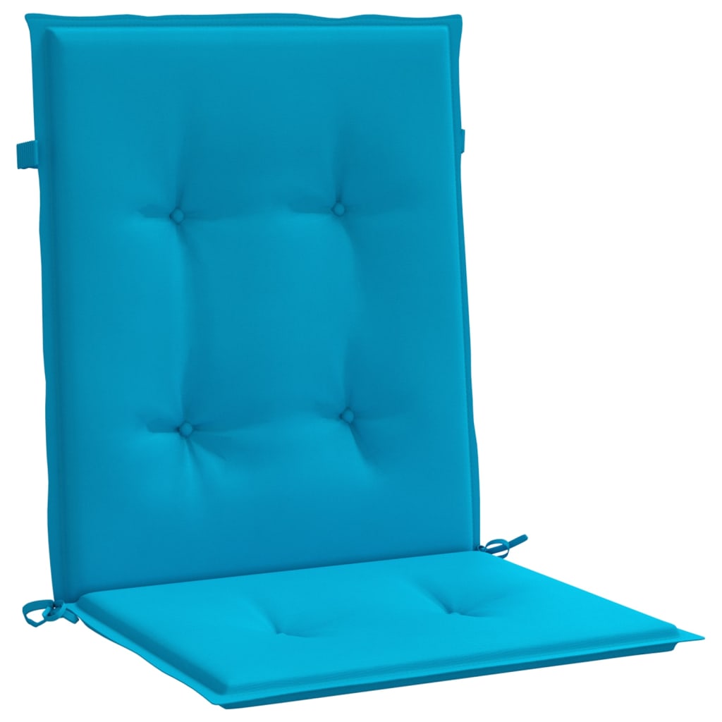 Have stol puder 6 stk. Oxford stof Blå 100 x 50 x 3 cm