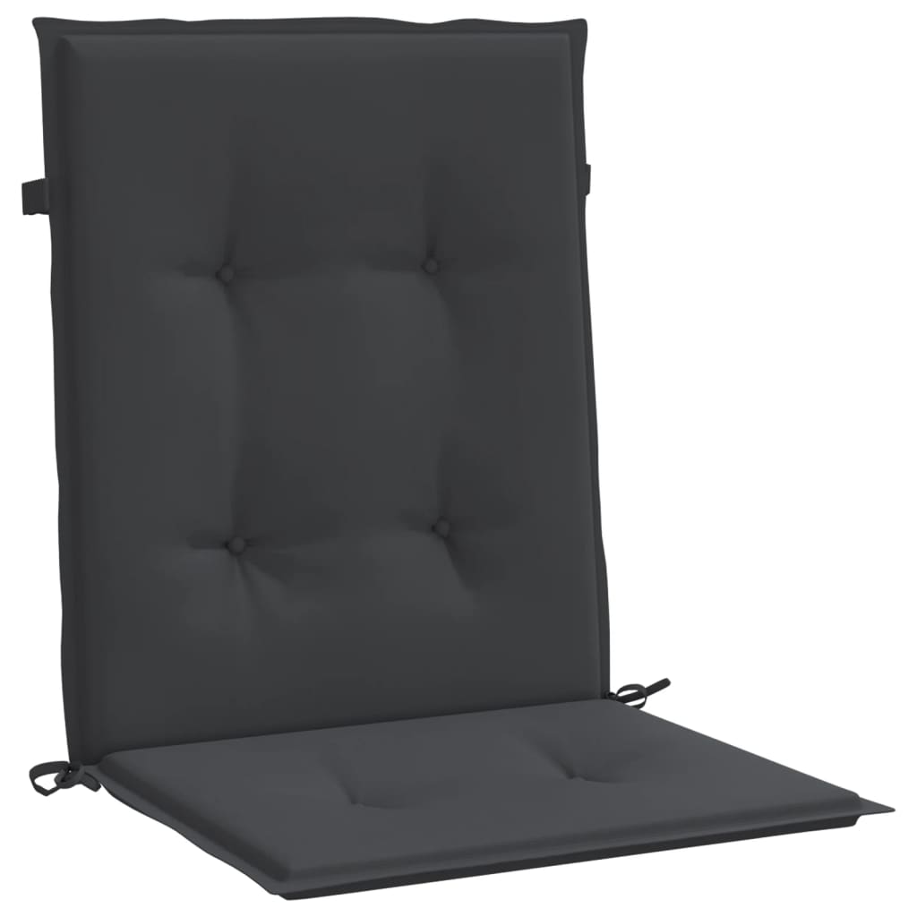 Have stol puder 6 stk. Sort 100 x 50 x 3 cm