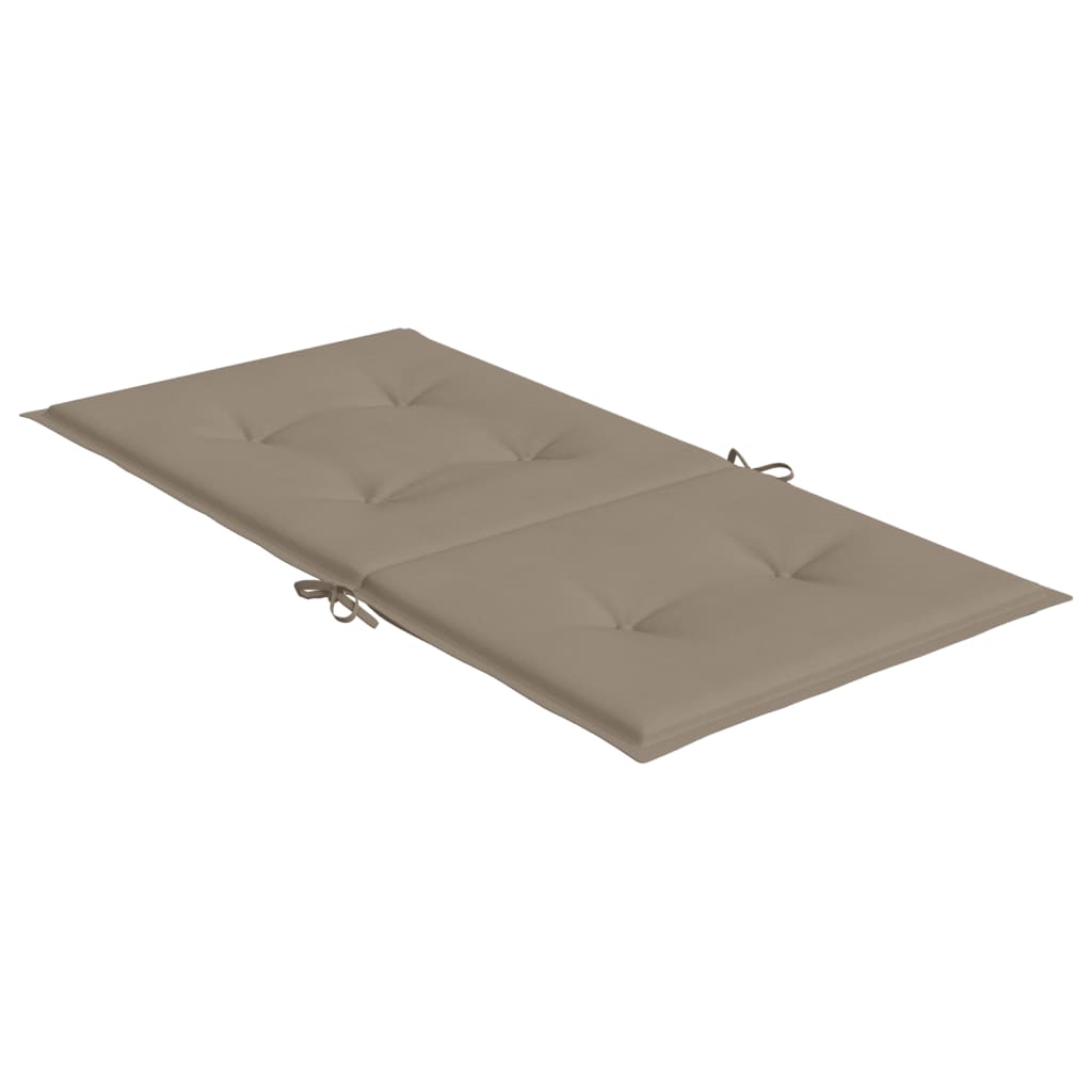 Have stol puder 6 stk. Gråbrun 100 x 50 x 3 cm
