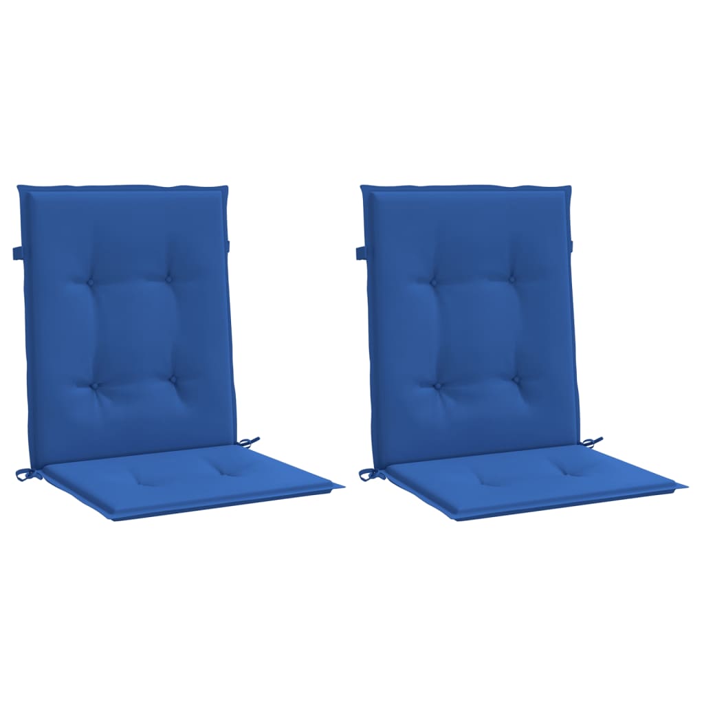 Have stol puder 2 stk. Oxford stof Kongelig blå 100 x 50 x 3 cm