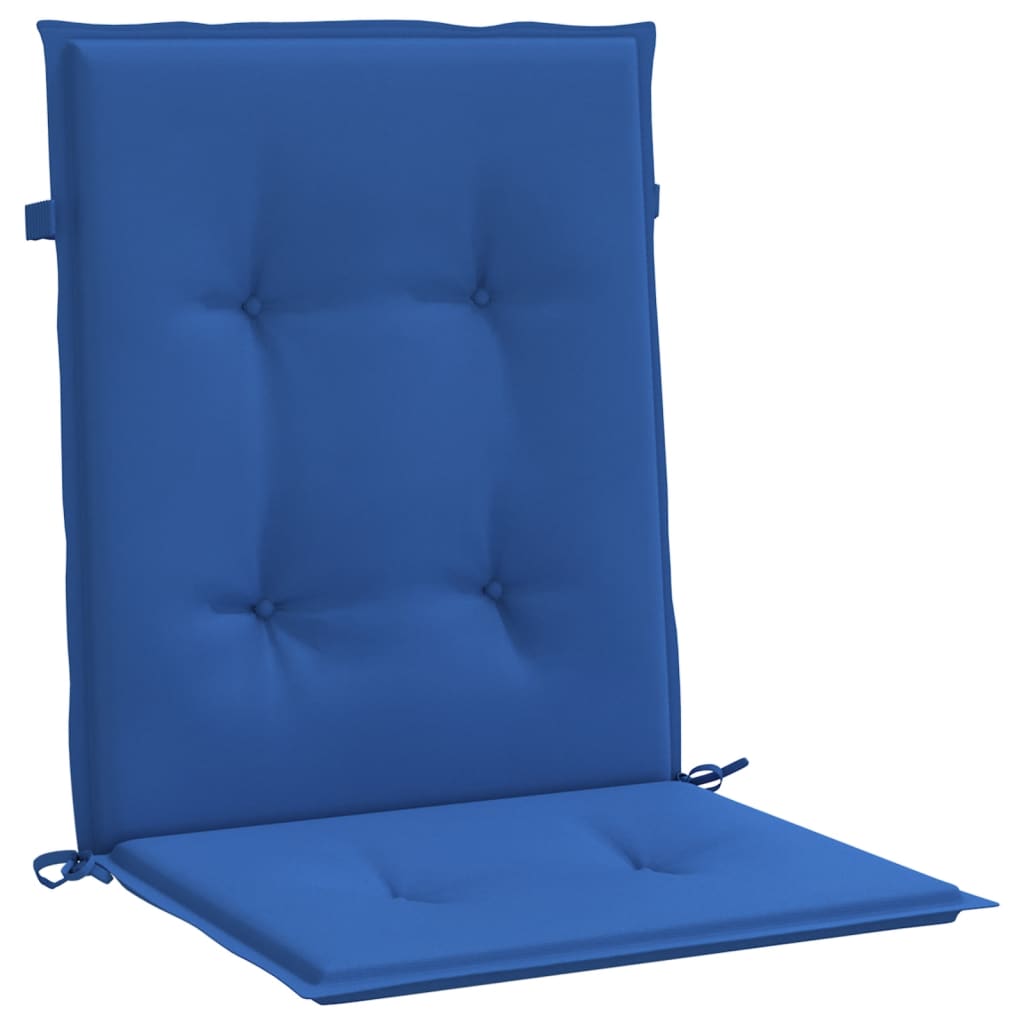 Have stol puder 2 stk. Oxford stof Kongelig blå 100 x 50 x 3 cm