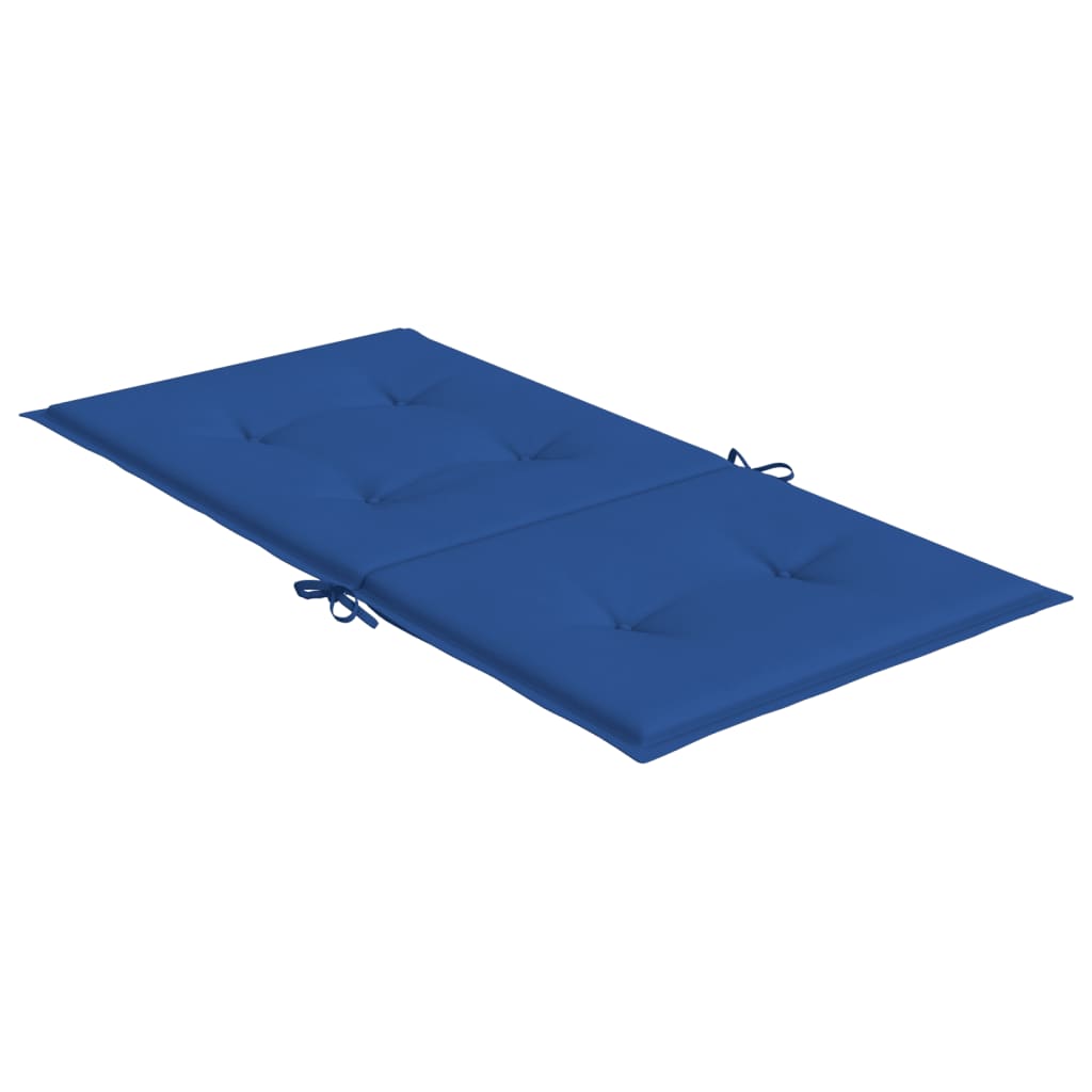 Have stol puder 2 stk. Oxford stof Kongelig blå 100 x 50 x 3 cm